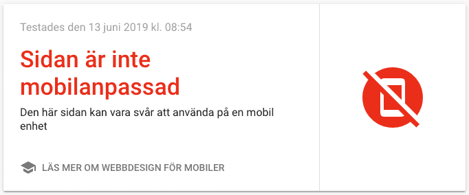 Google Mobile-Friendly Test