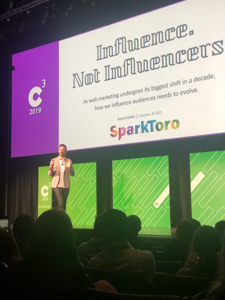 Rand Fishkin på C3 i New York