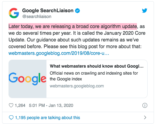 Digitala Nyheter - Google Core Update