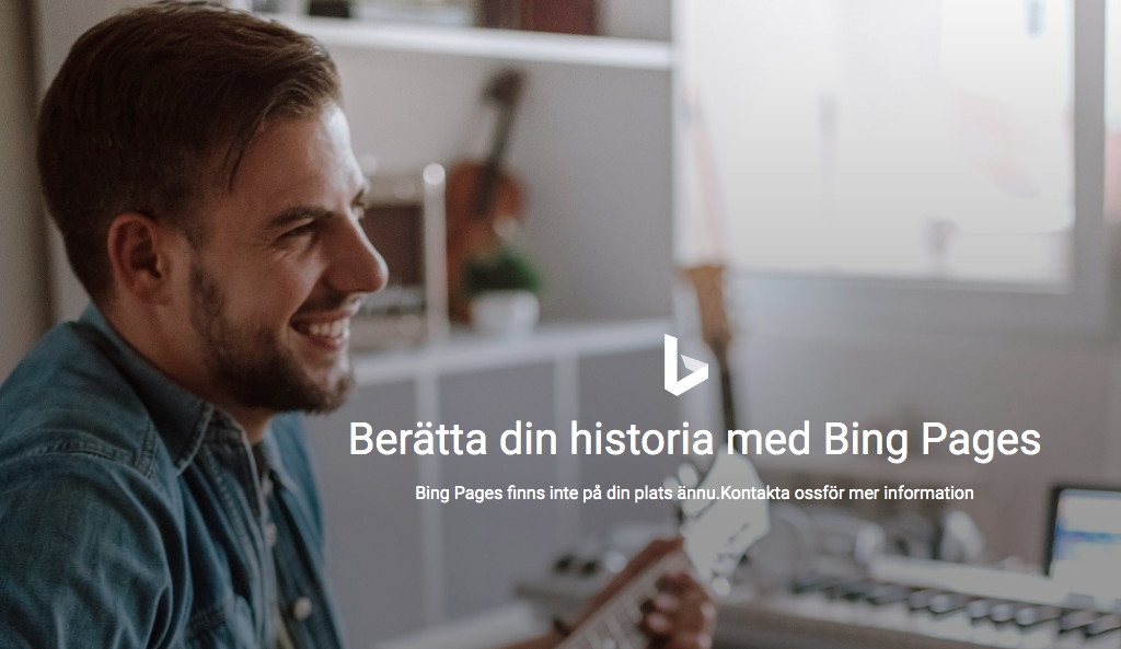 Bing Pages