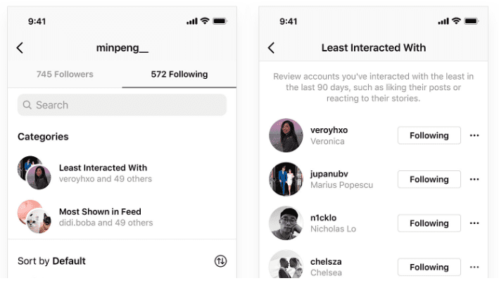Instagram - nya filter