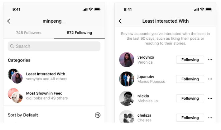 Instagram - nya filter