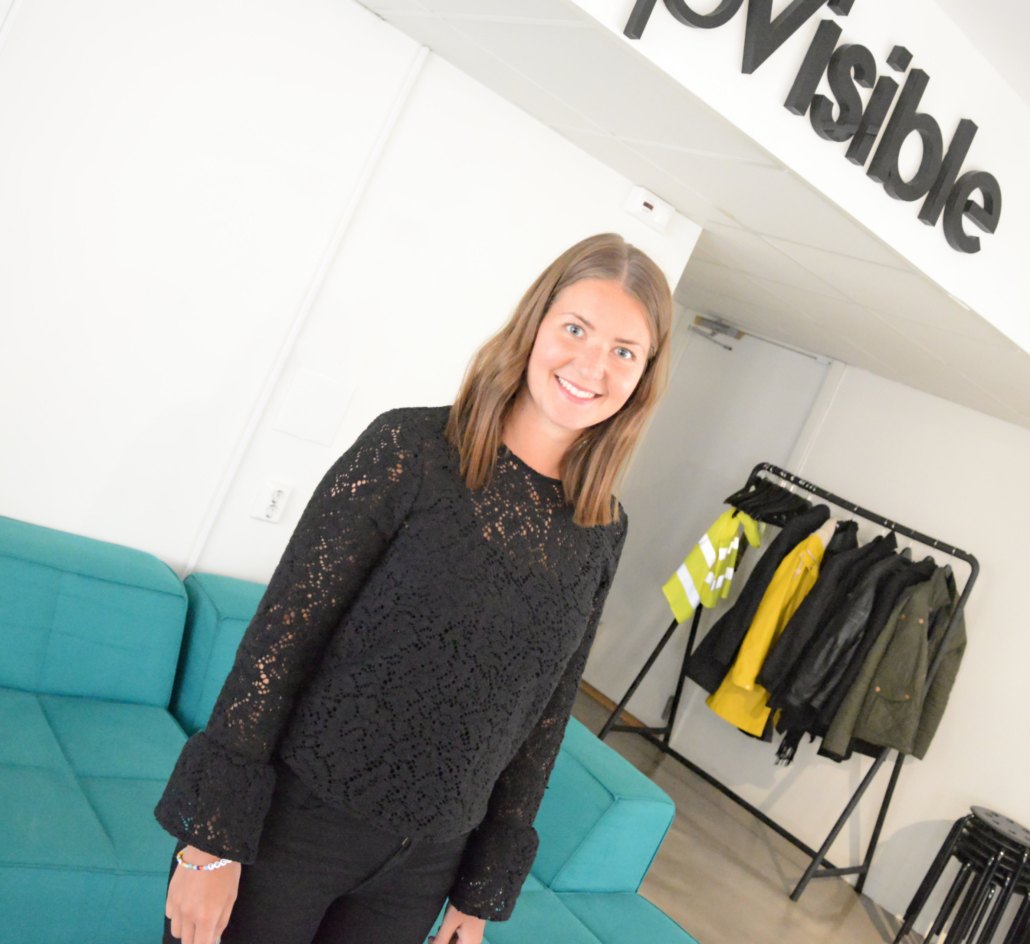 Andrea Norrström gör sin praktik hos TopVisible