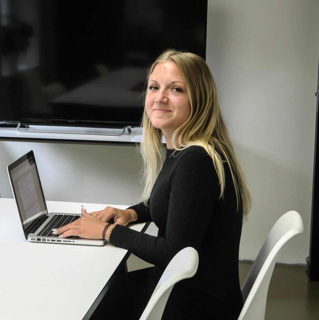 Fanny AdWords praktikant hos TopVisible