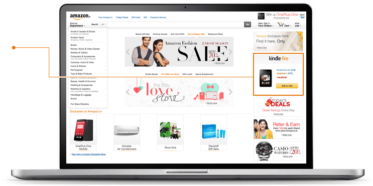 Amazon Display Ad