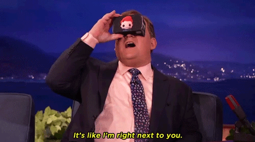 Virtual reality GIF