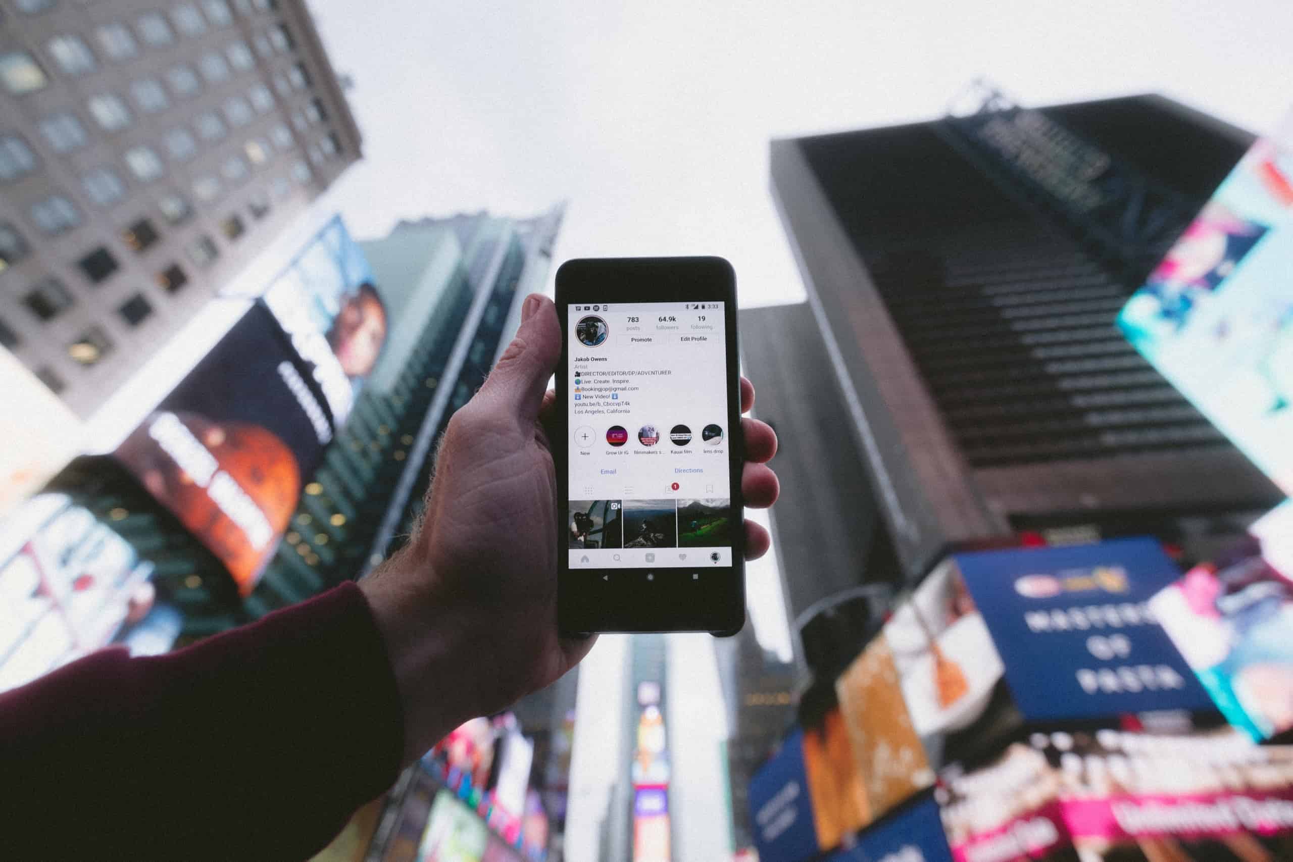 Digitala nyheter Instagram